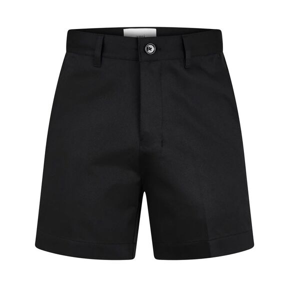 Ami Paris Mens Ami De Coeur Cotton Chino Shorts XXL Black - NWT $320